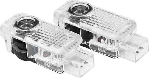 Audi A4 2009-2014 Kapı Altı Led Logo Aydınlatma Ghost Shadow