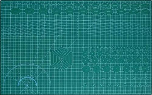 Kesme Matı Cutting Mat Kesim Altlığı A1 Ebatında 90cm x 60cm
