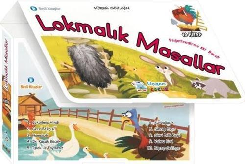 LOKMALIK MASALLAR 48 Sayfa (10 Kitaplı Okuma Seti + Değerlendirme Eki)