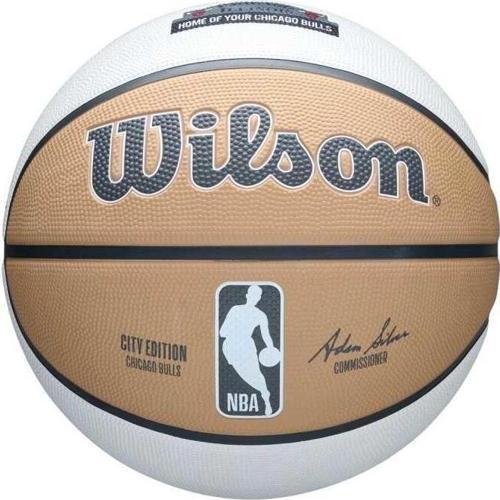 NBA Team City Edition Chicago Bulls SZ7 Basketbol Topu WZ4033905XB7