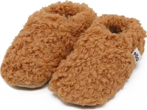 Teddy Bebek Patiği Ev Pandufu, Kaydırmaz Taban, Organik Pamuk Astar Kreş Ayakkabısı