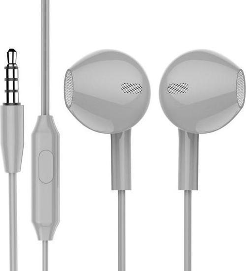 Mikrofonlu Kulaklık BR03 Açık Gri