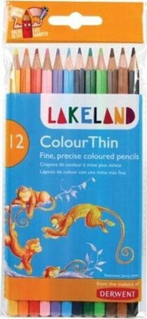 Lakeland Colourthin Kuru Boya 12 Renk 700077