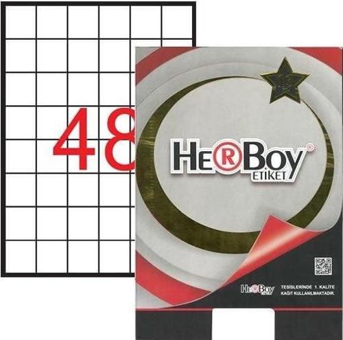 Laser Etiket 100 Yaprak 35X35 Mm Laser-Copy-İnkjet HB-1348