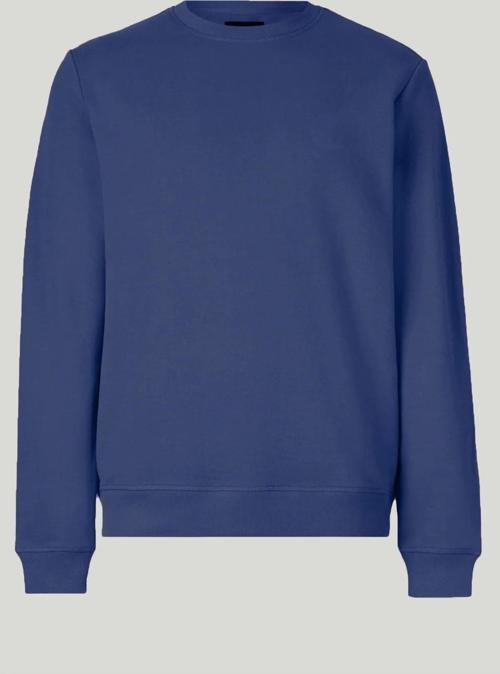 Erkek Oversize Uzun Kol Sıfır Yaka Sweatshırt-7097