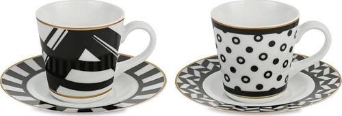 Optıcal 2li Kah Siyah Beyaz