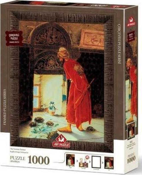 KAPLUMBAĞA TERBİYECİSİ-1000 PARÇA ÇERÇE