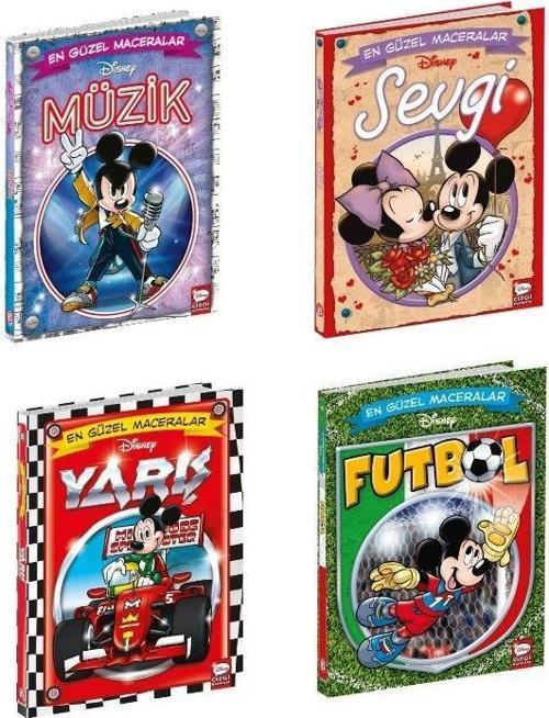 Disney Çizgi Roman Serisi 4 Kitap