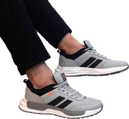 30601 Gri Memory HAfızalı Ortapedik Hafif Spor Ayakkabı