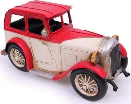 T.Concept Dekoratif Dayanıklı Metal Nostaljik Araba Kırmızı 0510ZJ-986