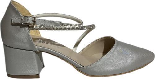 Mg Shoes 9575 Kadın Bilekten Bağlı Topuklu Saten Ayakkabı (Yaz 25)
