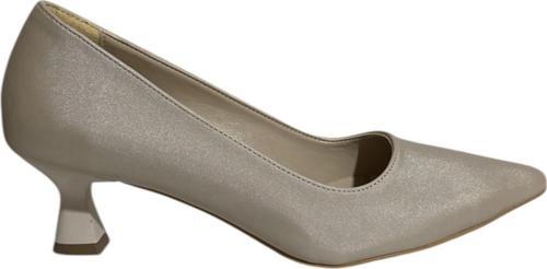 Mg Shoes T1001-1 Kadın İnce Topuklu Saten Ayakkabı (Yaz 25)