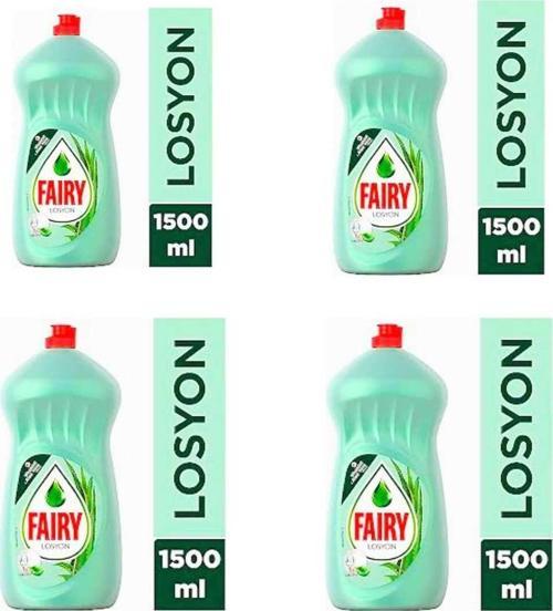 Sıvı Bulaşık Deterjanı Losyon 1.500 Ml X 4 Adet