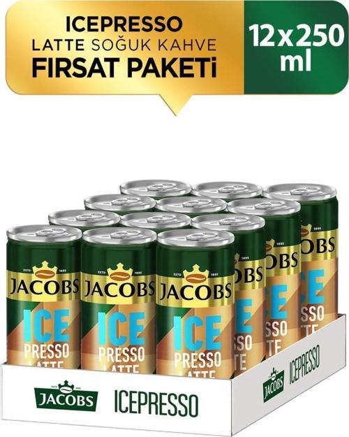 Icepresso Latte Soğuk Kahve 250 Ml X 12 Adet