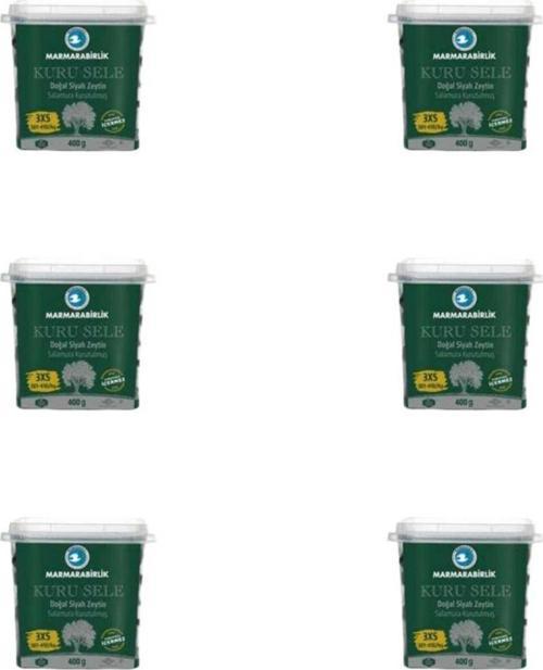 Kuru Sele (3Xs) Siyah Zeytin 6X400Gr.