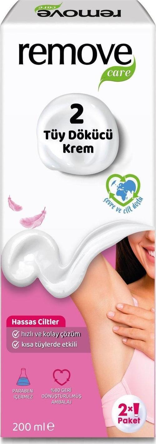 Care Tüy Dökücü Krem Hassas Ciltler 2 X 100 Ml