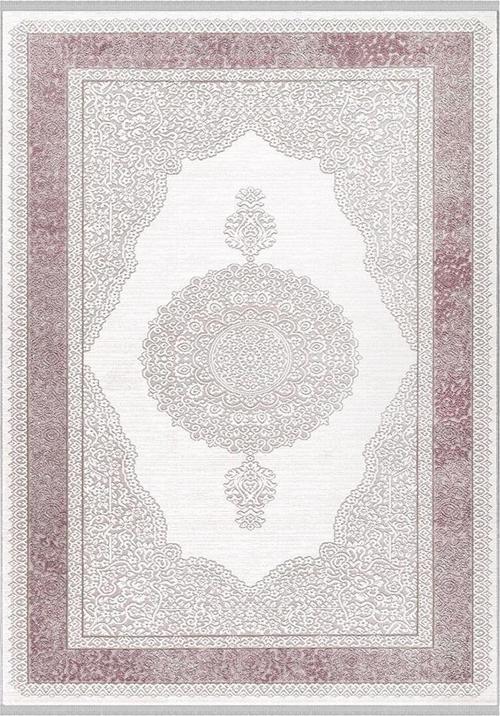 Anisa Gül Kurusu Ekru Klasik Halı