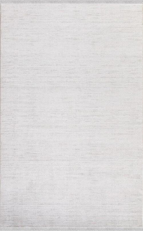 Filiya Gri Düz Modern Desenli Halı