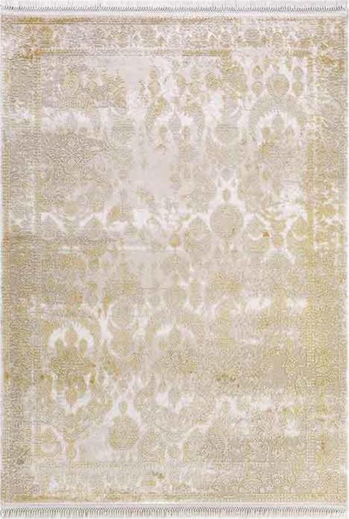Inspiration 00650D Bej Gold Vintage Bambu Halı