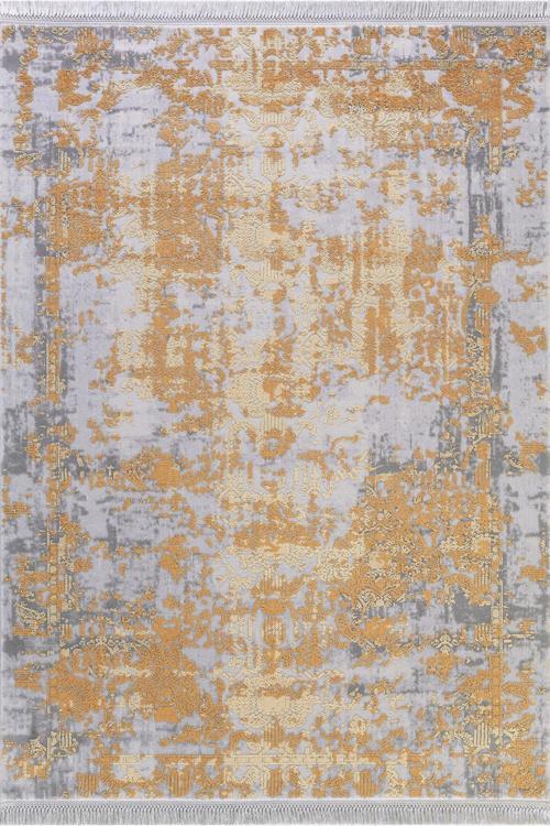 Inspiration 00651E Gri Terra Vintage Bambu Halı