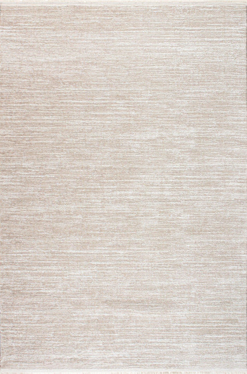 Karizma 02831G Bej Krem Sade Düz Halı