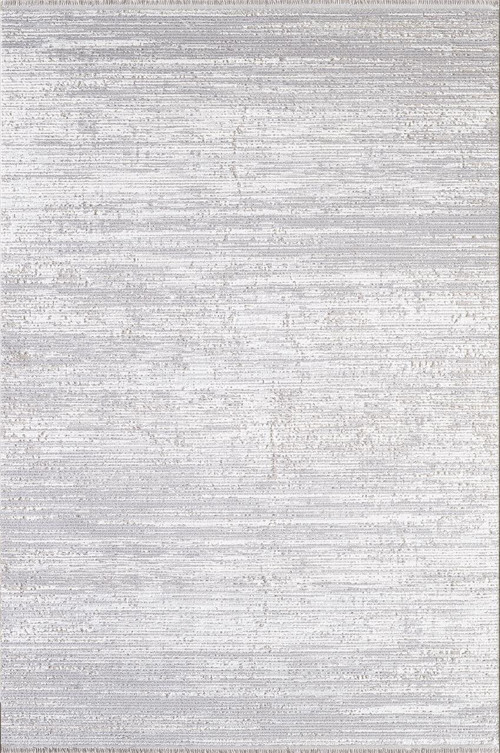 Runner 05006A Krem Gri Modern Düz Halı