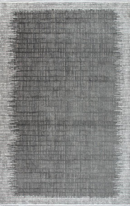 Samoa 02926C Antrasit Gri Modern Halı