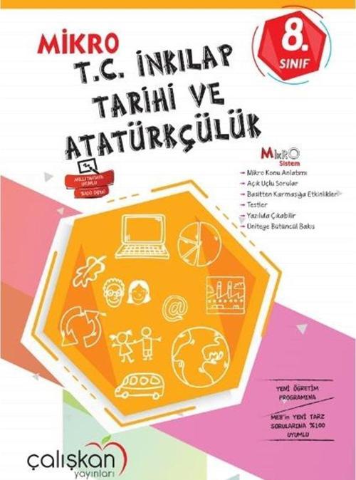 Çalışkan Yayınları 8. Sınıf İnkilap Tarihi Mikro Defter