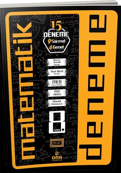 Dna Yayınları 8. Sınıf Matematik 15 Deneme