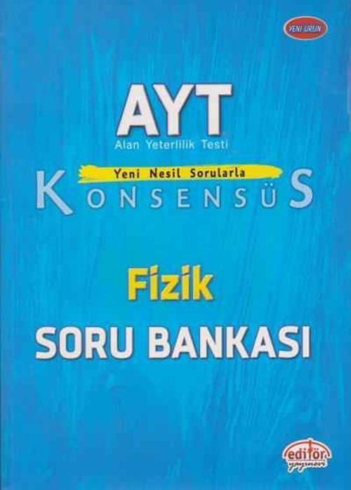 Editör Yayınları AYT Konsensüs Fizik Soru Bankası