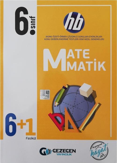 Gezegen Yayınları 6. Sınıf Matematik 6+1