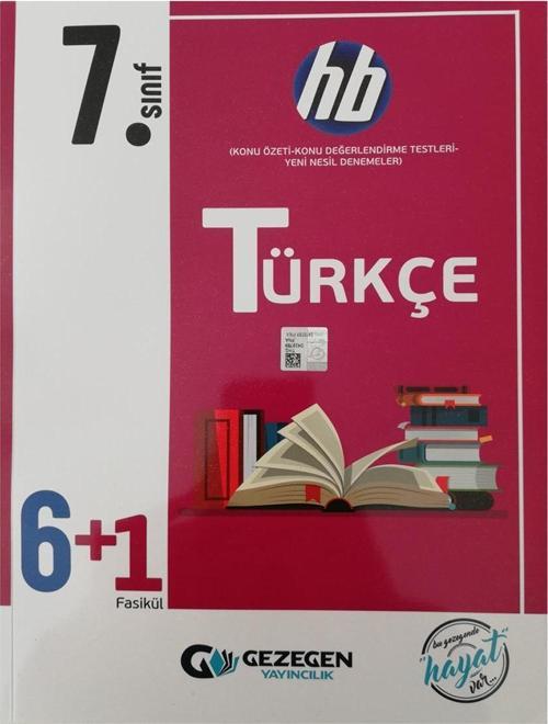 Gezegen Yayınları 7. Sınıf Türkçe 6+1