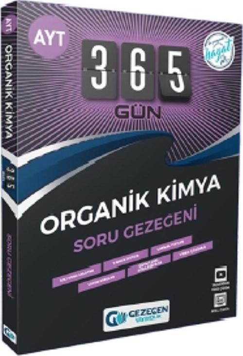 Gezegen Yayınları AYT 365 Gün Organik Kimya Soru Bankası