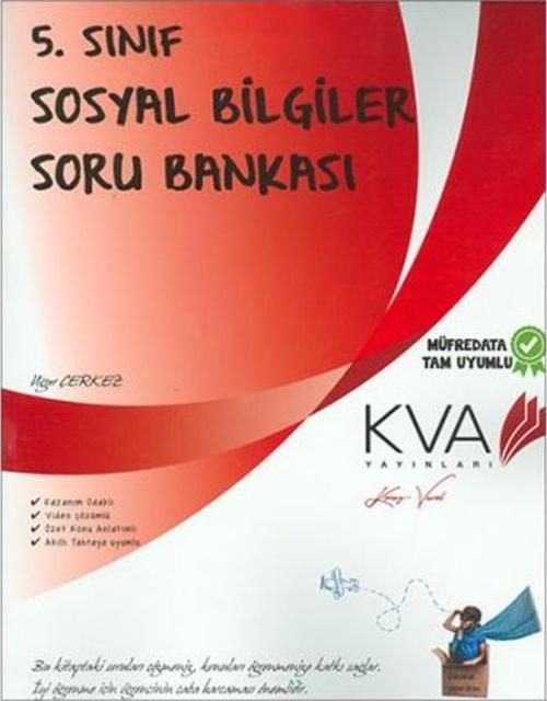 Kva Yayınları 5. Sınıf Sosyal Bilgiler Soru Bankası