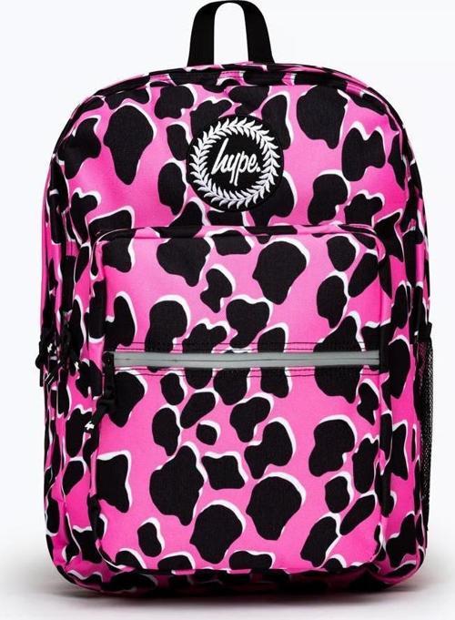 Hype Pink & Black Outlıne Anımal Utılıty Backpack (TWLG-861_1SZ)