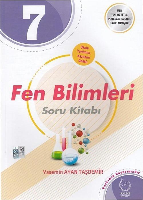 Palme Yayınları 7. Sınıf Fen Bilimleri Soru Kitabı