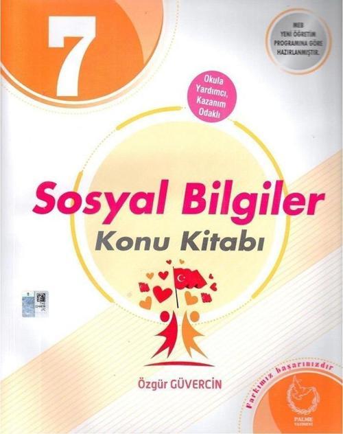 Palme Yayınları 7. Sınıf Sosyal Bilgiler Konu Kitabı