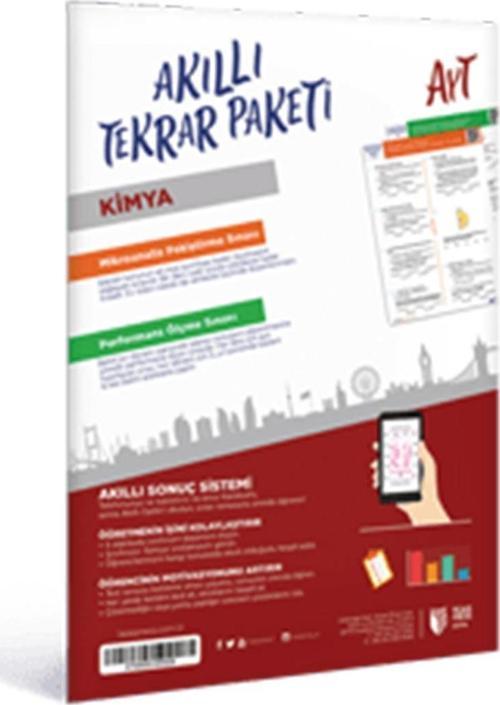 Teas Press Yayınları AYT Kimya Akıllı Tekrar Paketleri