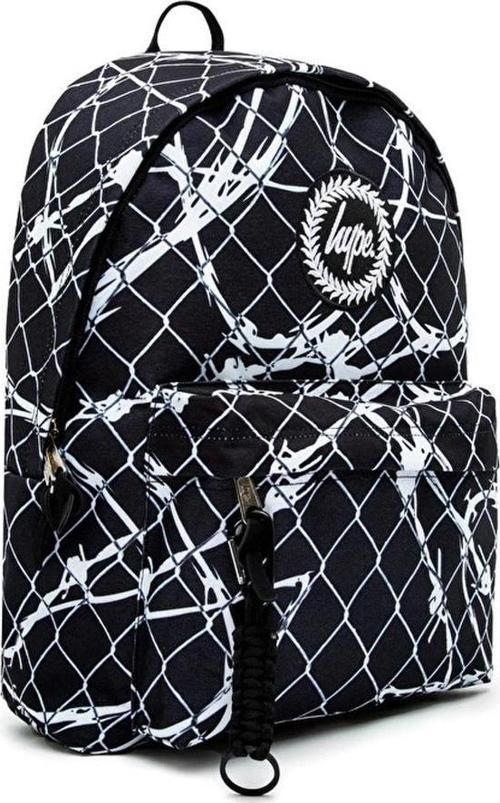 Hype Unisex Boys Black Fence Crest Sırt Çantası ZVLR-607_1SZ