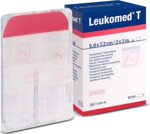 Leukomed T Transparan Film Yara Örtüsü 5cm x 7,2cm 50'li
