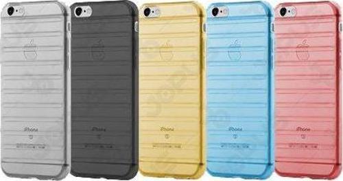iPhone 7 Plus ile Uyumlu Silikon Tirtikli Arka Koruma Paneli Şeffaf SK-030