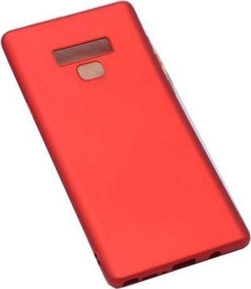 Galaxy Note 9 ile Uyumlu Soft Oil  Silikon Kılıf Kırmızı