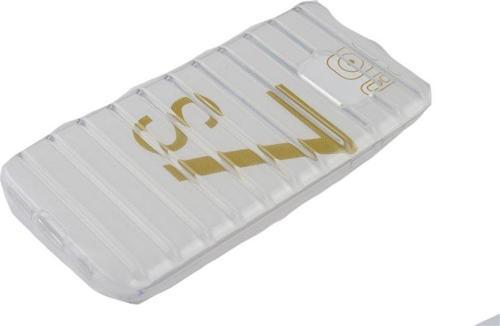 Galaxy S7 ile Uyumlu Silikon Tirtikli Arka Koruma Paneli Şeffaf SK-030