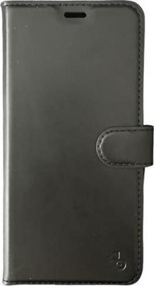 iPhone 11 Pro Max ile Uyumlu Kapaklı Kartlıklı Cüzdanlı Kılıf Siyah