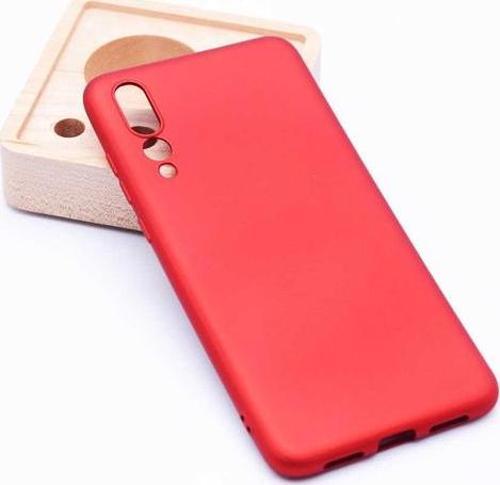 P20 Pro ile Uyumlu Premier Silikon Kılıf Kırmızı