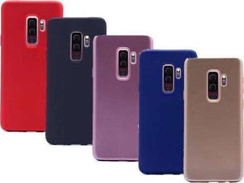 Galaxy S9 Plus ile Uyumlu Soft Silikon Kılıf Kırmızı