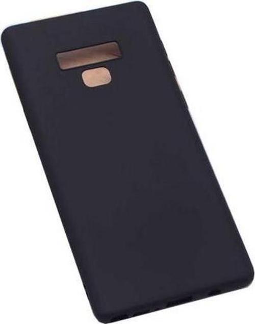 Galaxy Note 9 ile Uyumlu Soft Oil  Silikon Kılıf Siyah