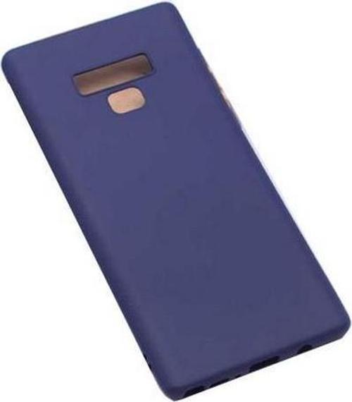 Galaxy Note 9 ile Uyumlu Soft Oil  Silikon Kılıf Lacivert