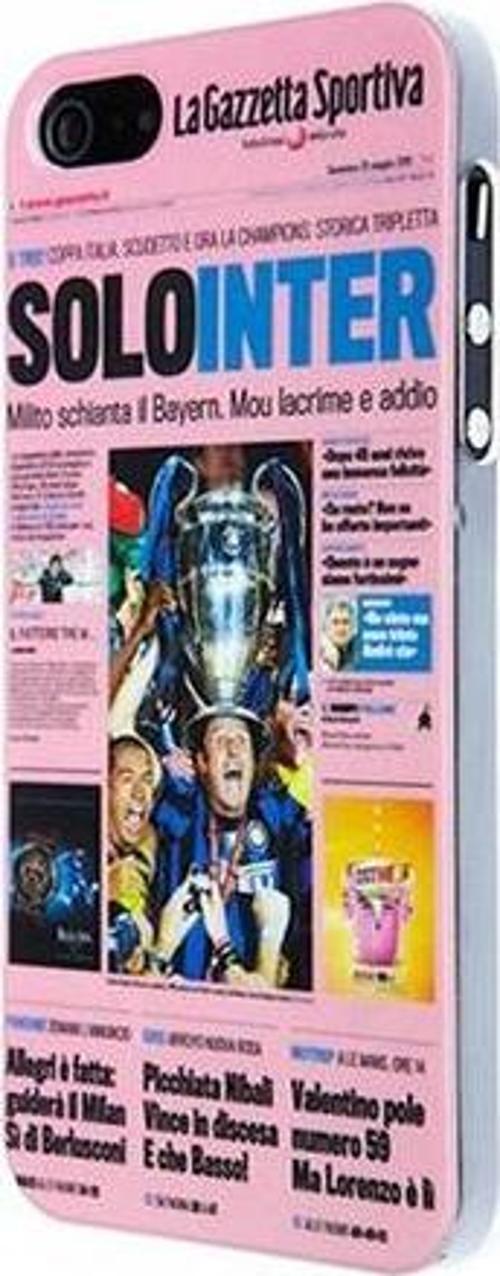 iPhone SE/5S/5 ile Uyumlu Gazzetta Inter Champions Model 31