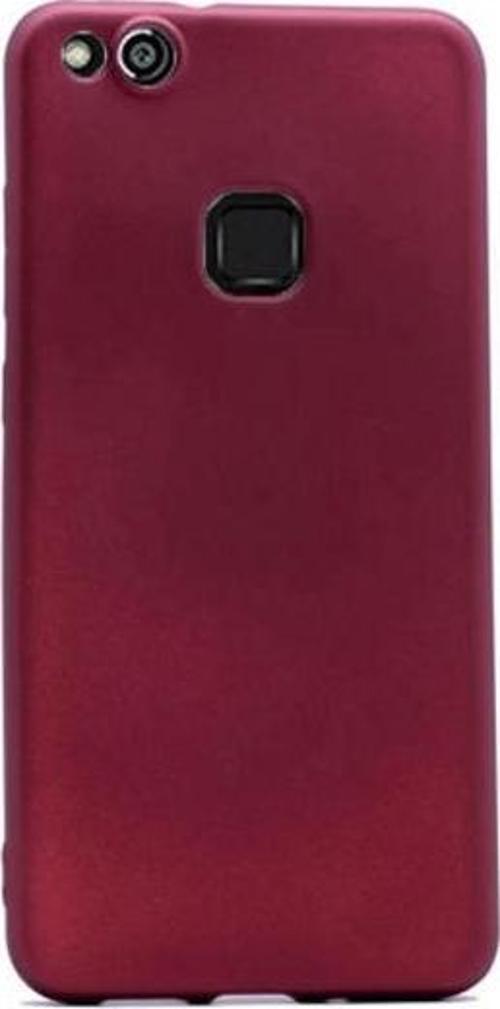 P10 Lite ile Uyumlu 2017 Soft Oil Silikon Kılıf Mor JS-108